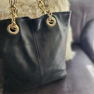 Black (genuine leather) Cynthia Rowley Tote